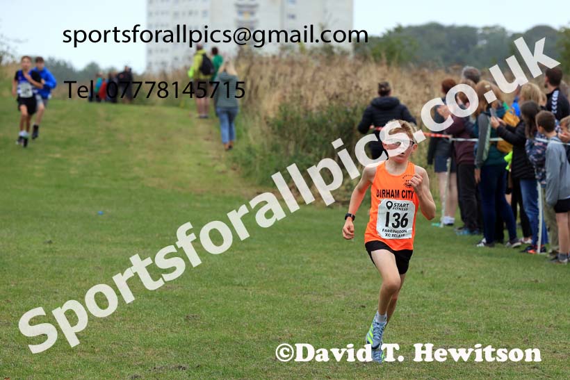 Boys and Girls Under-13s, 2024 Sunderland XC Relays.  Photo: David T. Hewitson/Sports for All Pics